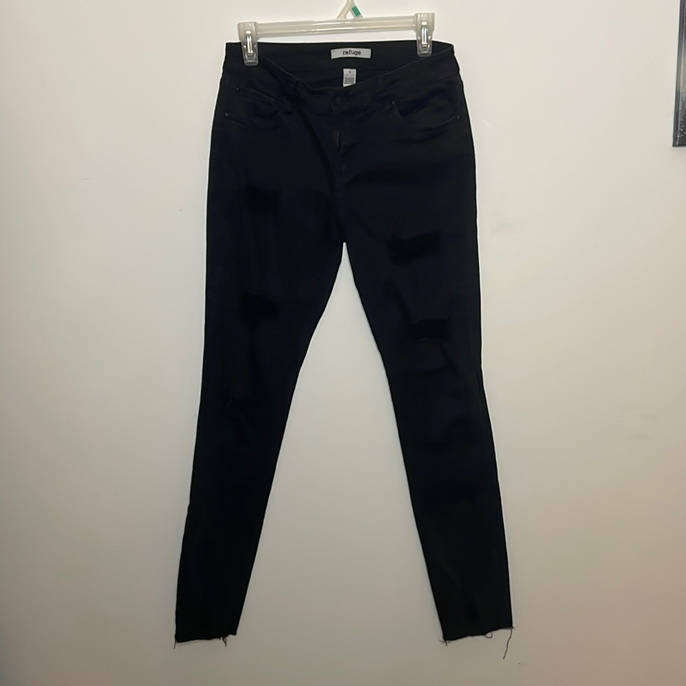 Women’s Black Ripped Jeans